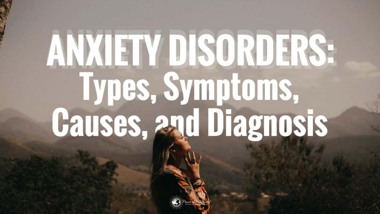 What Are The Common Symptoms Of Anxiety Disorders In Adults