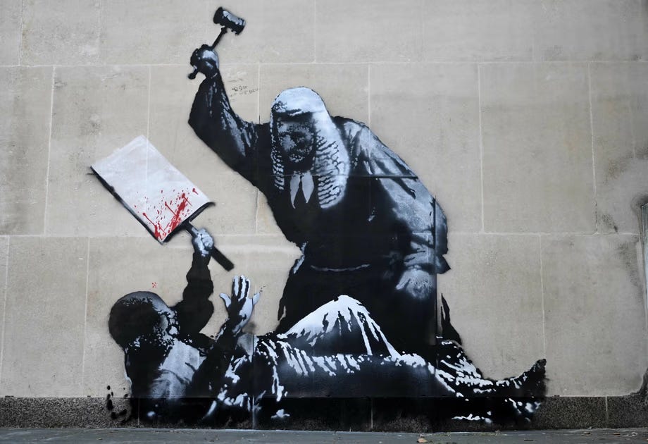Art: political weapon and target. A short story about protests, Banksy ... What To Do If You Are Wrongfully Terminated